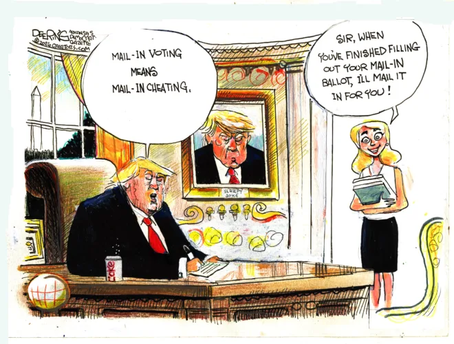 Cartoon commentary